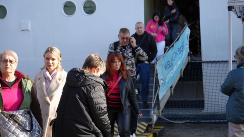 Rusya'dan Doğu Karadeniz'e kruvaziyer turizmi: Turistler Trabzon'a geldi