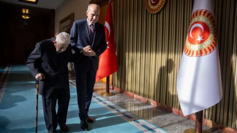 TBMM Başkanı Numan Kurtulmuş, Recai Kutan'ı ağırladı