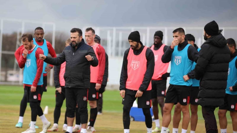 Sivasspor'da gündem Kayserispor maçı! Hazırlıklar devam ediyor