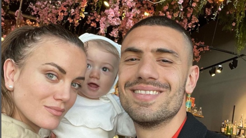 Milli Futbolcu Merih Demiral ve İsveçli model Eşi Heidi Lushtaku'dan müjdeli haber: 