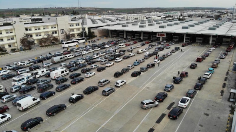 Türkiye’nin batısındaki sınır kapılarından 2023'te 15 milyonu aşkın yolcu geçiş yaptı