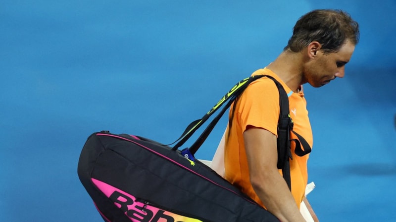Rafael Nadal, sakatlığı nedeniyle Avustralya Açık'tan çekildi!