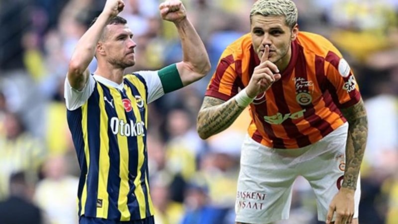 Gol krallığı sıralaması! Süper Lig'de gol kralı kim?  Dzeko, Icardi'yi geride bıraktı...