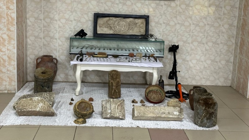 Bursa'da tarihi eser operasyonu... 269 parça eser ele geçirildi