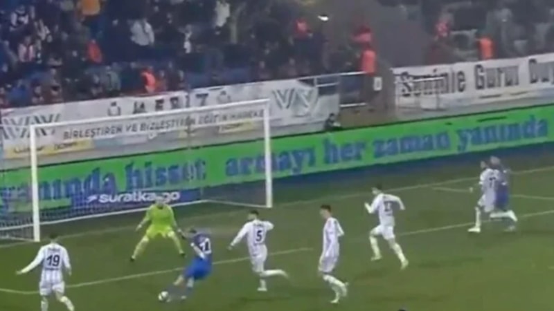 Rizespor'un golü ofsayt nedeniyle geçerlilik kazanmadı
