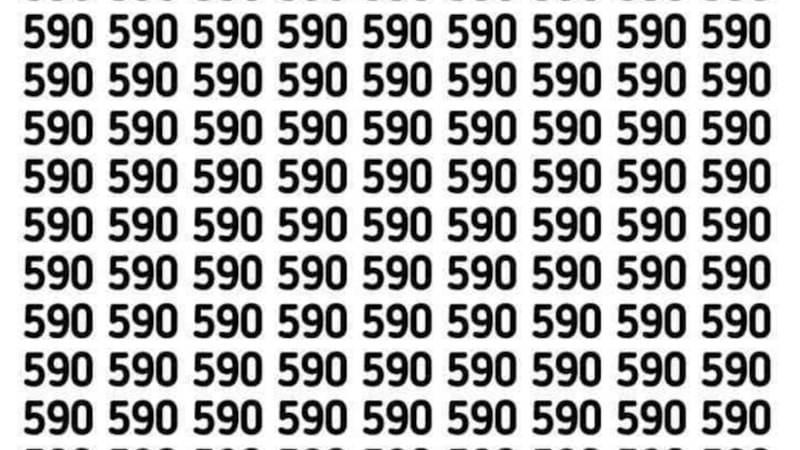 Görsel zeka testi: Resimdeki 580 sayısını 5 saniyede bulan üstün zekalı çıkıyor