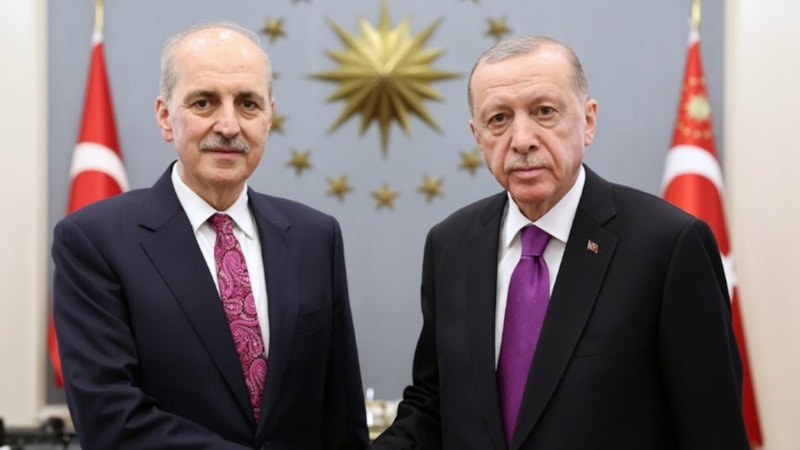 Cumhurbaşkanı Erdoğan Numan Kurtulmuş'u kabul etti