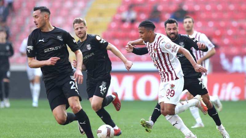 Hatayspor - Pendikspor maçında kazanan çıkmadı