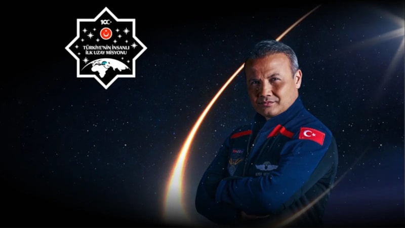 Türkiye'nin ilk insanlı uzay görevini dünya yakından takip ediyor