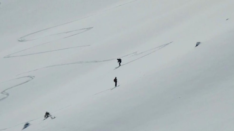 Terörden arındırılan Munzur Dağları'nda kayak keyfi