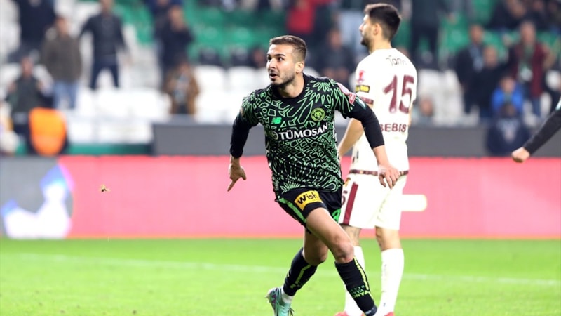 Konyaspor, Göztepe karşısında uzatmalarda turladı