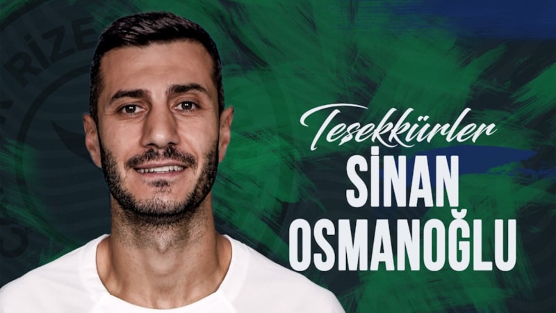 Rizespor, Sinan Osmanoğlu ile yollarını ayırdı