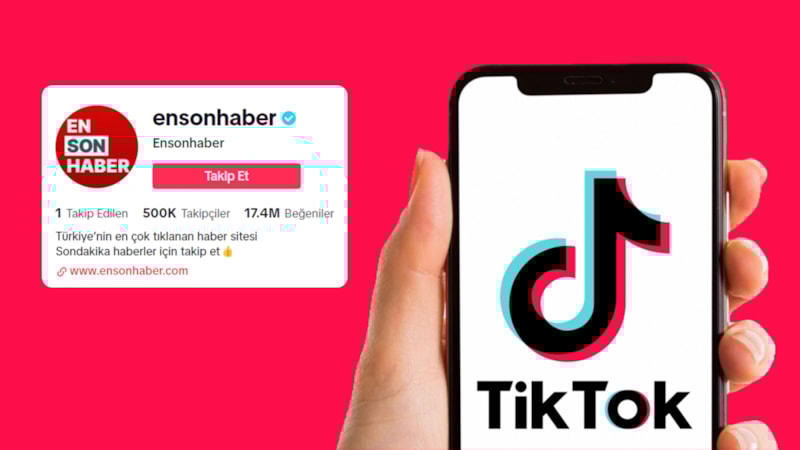 Ensonhaber ailesi büyüyor: TikTok'ta 500 bin takipçiye ulaştık!