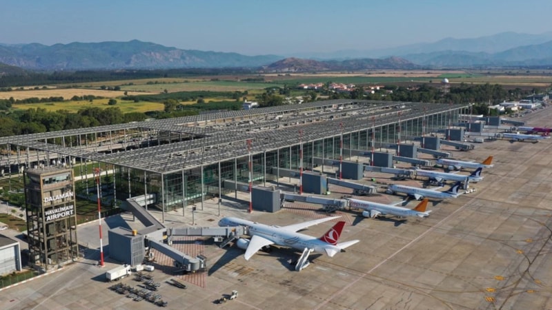 Dalaman Havalimanı'ndan 2023 yılında 5 milyon 247 bin 488 kişi uçtu