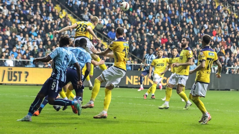 Adana Demirspor - Ankaragücü maçında kazanan çıkmadı
