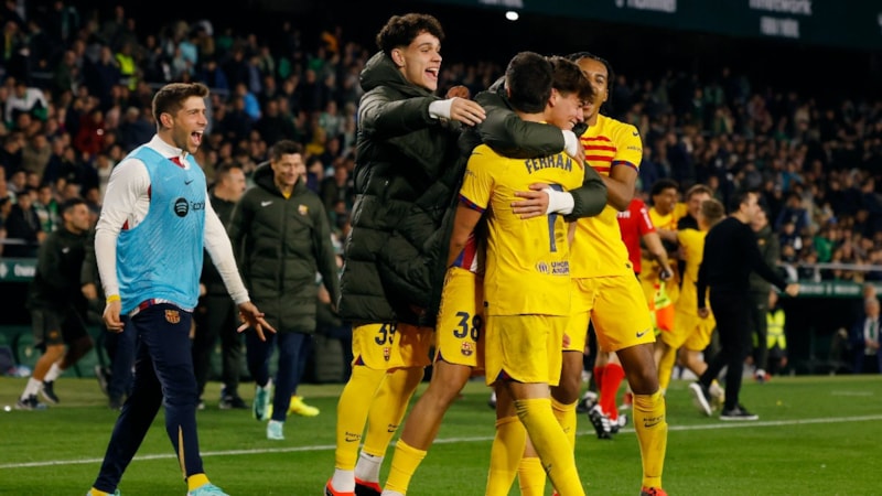 Barcelona, Real Betis deplasmanında kazandı