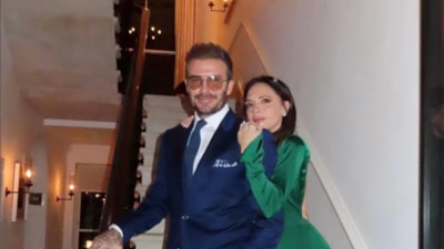 Victoria Beckham'ın eşi David Beckham buz banyosunu paylaştı! Ünlü futbolcuyu çıplak sandılar