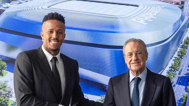 Real Madrid, Eder Militao'nun sözleşmesini yeniledi