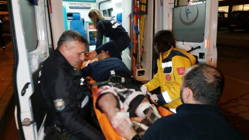 Samsun'da ırmak kenarında oturan bir kişi silahlı saldırıya uğradı