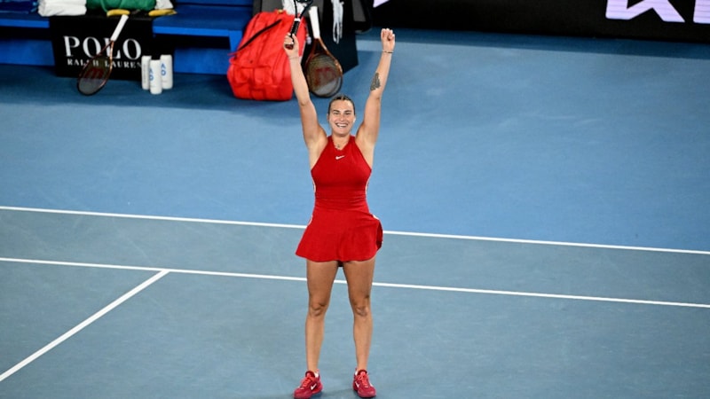 Avustralya Açık'ta şampiyon Sabalenka