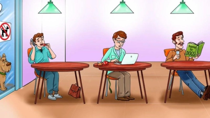 IQ testi: Resimdeki köpeğin sahibi kim? Doğru cevap için 11 saniyeniz var…