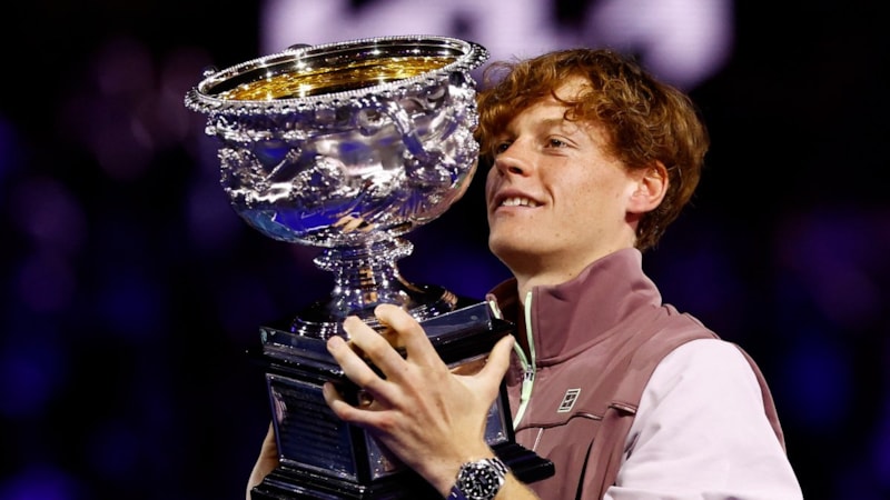 Avustralya Açık'ta şampiyon Jannik Sinner