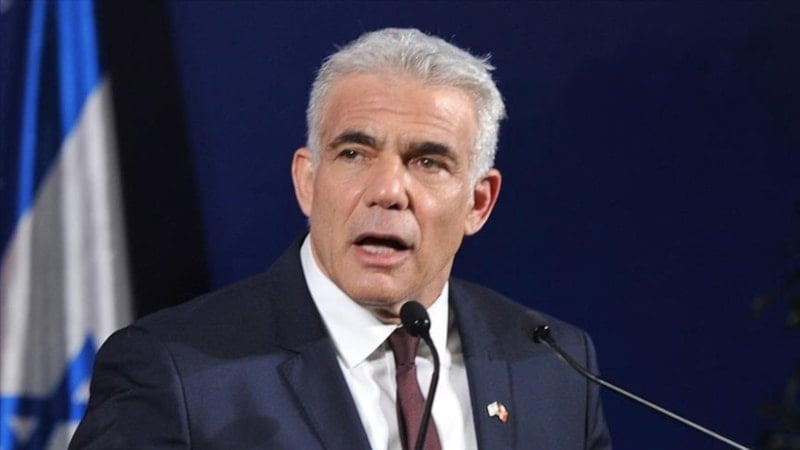 Yair Lapid, İsrail'in yasa dışı yerleşim konferansına tepki gösterdi