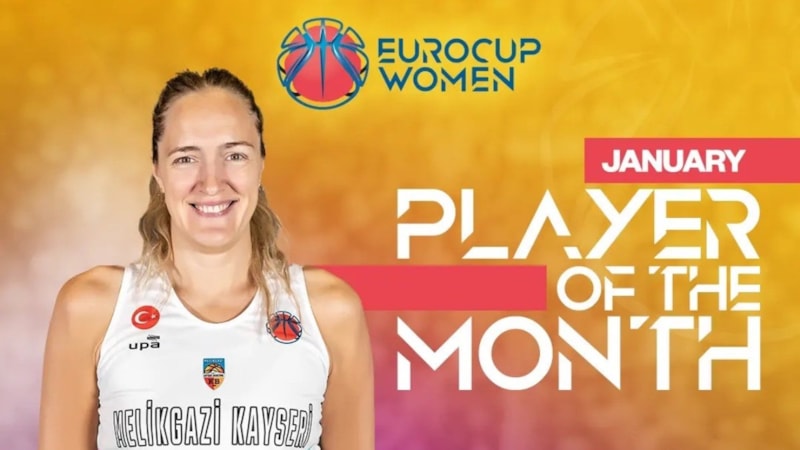 Gintare Petronyte, EuroCup'ta ayın oyuncusu oldu