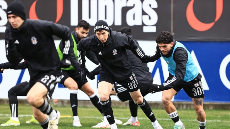 Beşiktaş, Trabzonspor maçının hazırlıklarına devam etti