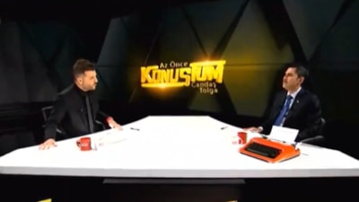 Murat Kurum sorularını yanıtladı! Candaş Tolga Işık'ın programdaki tavırları dikkat çekti