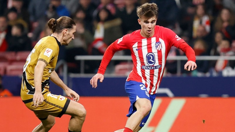 Atletico Madrid, Rayo Vallecano'yu 90'da yıktı