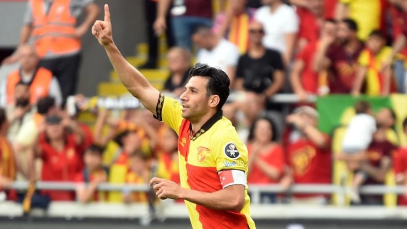 Göztepe'de kaptan İsmail Köybaşı hedefe kilitlendi