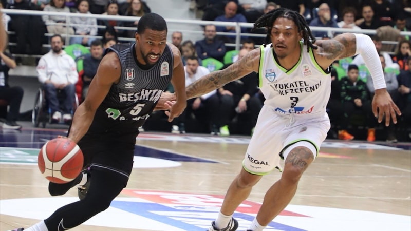 Beşiktaş, Merkezefendi Belediyesi Basket deplasmanında kazandı