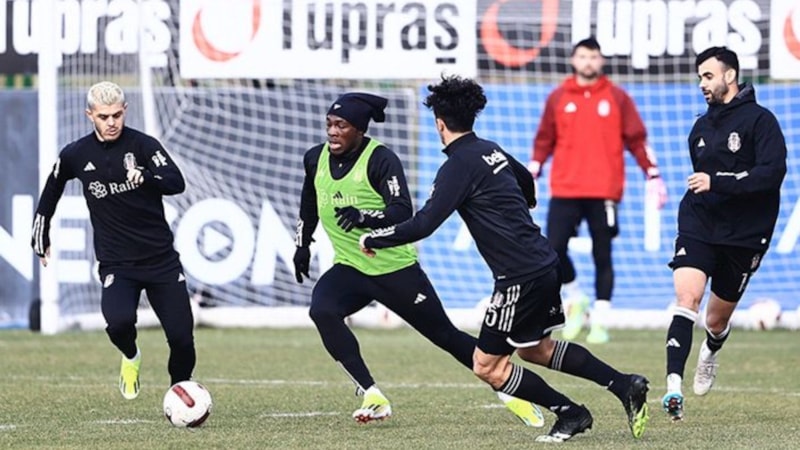 Beşiktaş, Trabzonspor maçının hazırlıklarını tamamladı