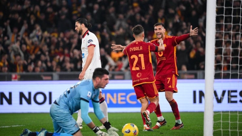 Roma, Cagliari'yi farklı geçti