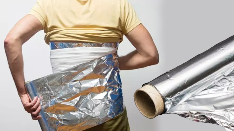 Belinize alüminyum folyo sarın, bir ömür rahat edin…