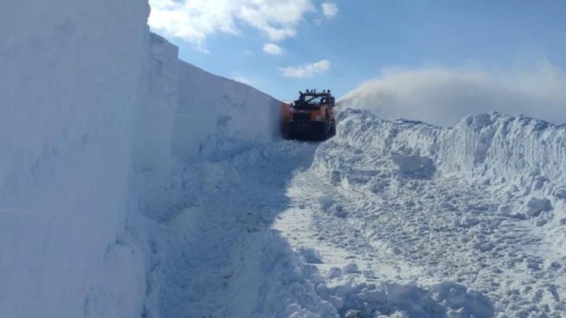 Van'da yoğun kar etkisi: 199 yerleşim yeri yolu kapandı