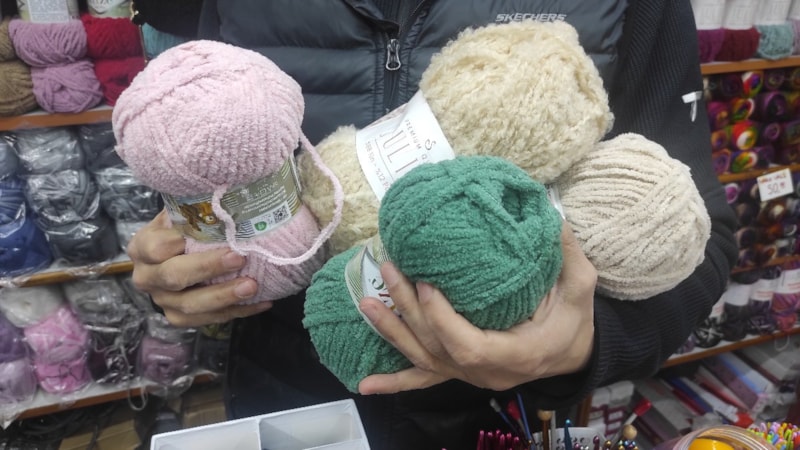 Kış sert geçiyor! Eskişehir'de pamuk ipliğe rağbet arttı