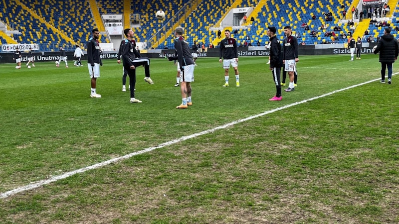 Trabzonspor'dan zemin isyanı