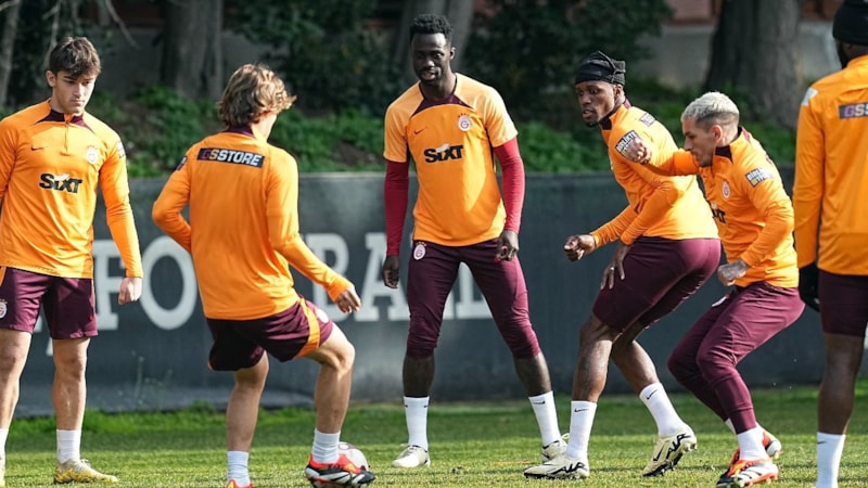 Galatasaray, Başakşehir maçı hazırlıklarını sürdürdü