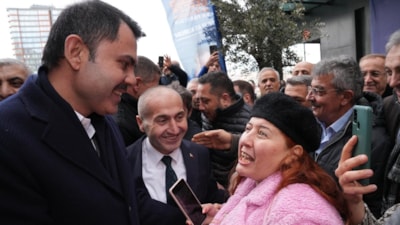 Murat Kurum İstanbul'u karış karış geziyor! Bağdat Caddesi'nde vatandaşlarla buluştu