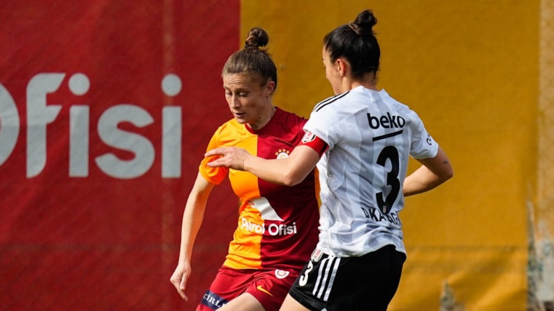 Galatasaray Kadın Futbol Takımı, Beşiktaş'ı iki golle yıktı