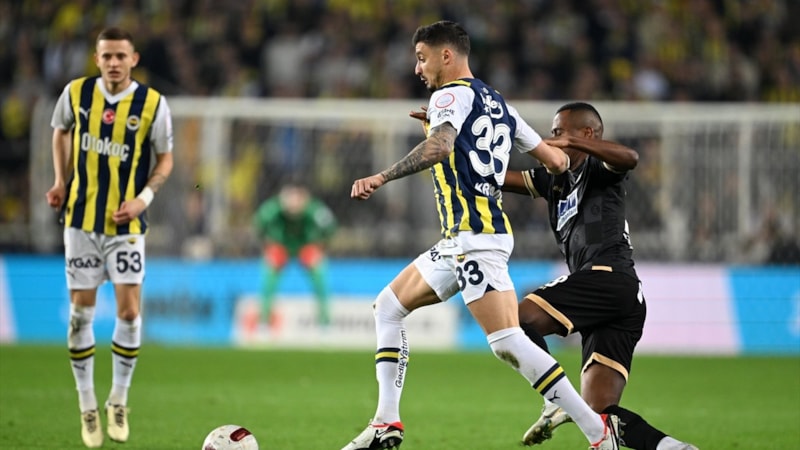 Fenerbahçe, Alanyaspor karşısında iki puan bıraktı