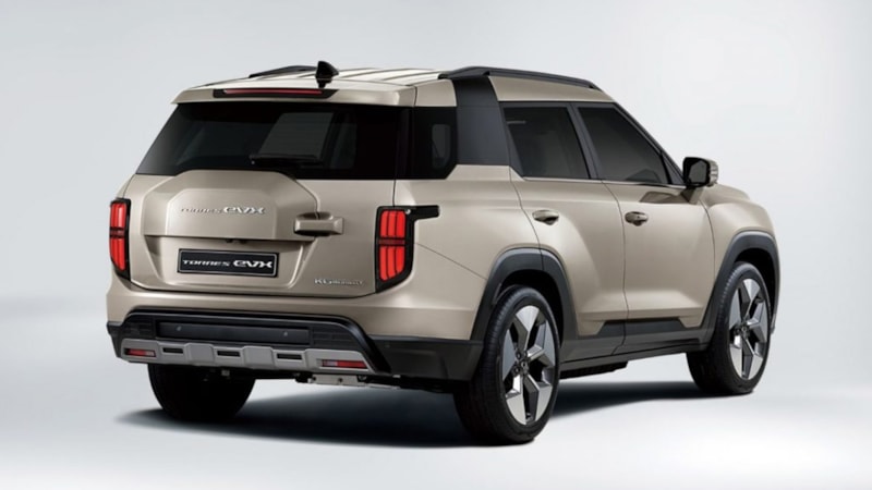 Tam elektrikli  SsangYong Torres EVX Türkiye'de satışta: İşte fiyatı ve özellikleri