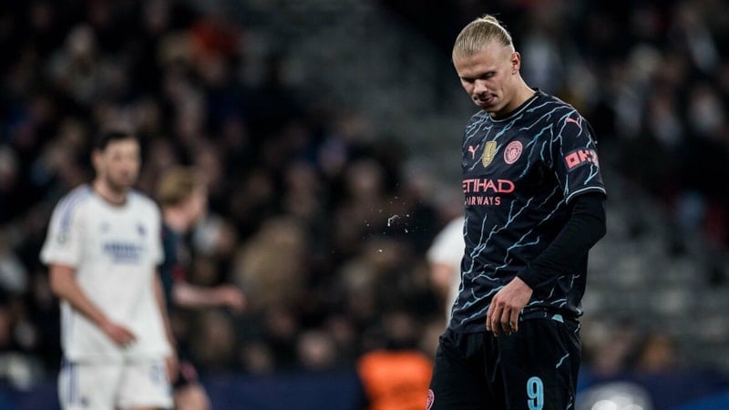 Erling Haaland'ın sıçraması olay oldu! Uçuyor...