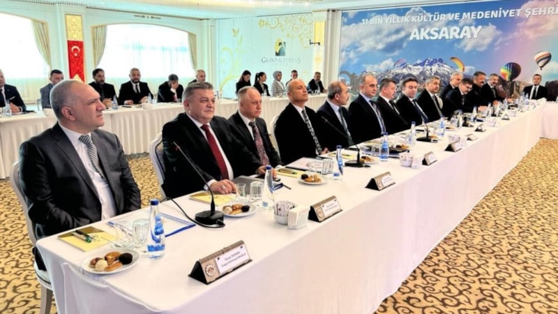 14 ilin valisi metamfetamin ile mücadele için Aksaray'da toplandı