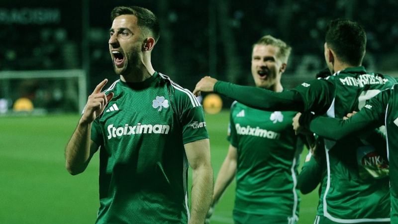 Fatih Terim'in Panathinaikos'u PAOK'tan avantajı aldı