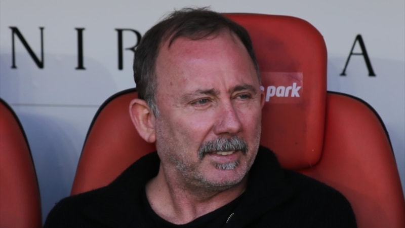 Sergen Yalçın: Hakem inanılmaz kötü bir maç yönetti