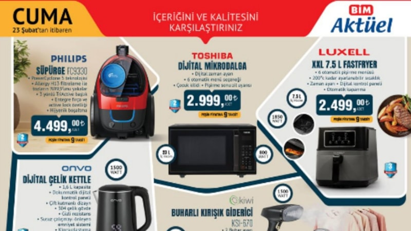 BİM’e oyun bilgisayarı geliyor! Fiyatları rakiplerine taş çıkaracak… İşte BİM 23 Şubat aktüel ürünler