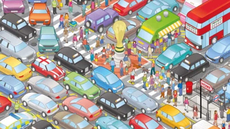 Beyin yakan test: Resimdeki futbol topunu sadece şahin gözlüler görebiliyor!